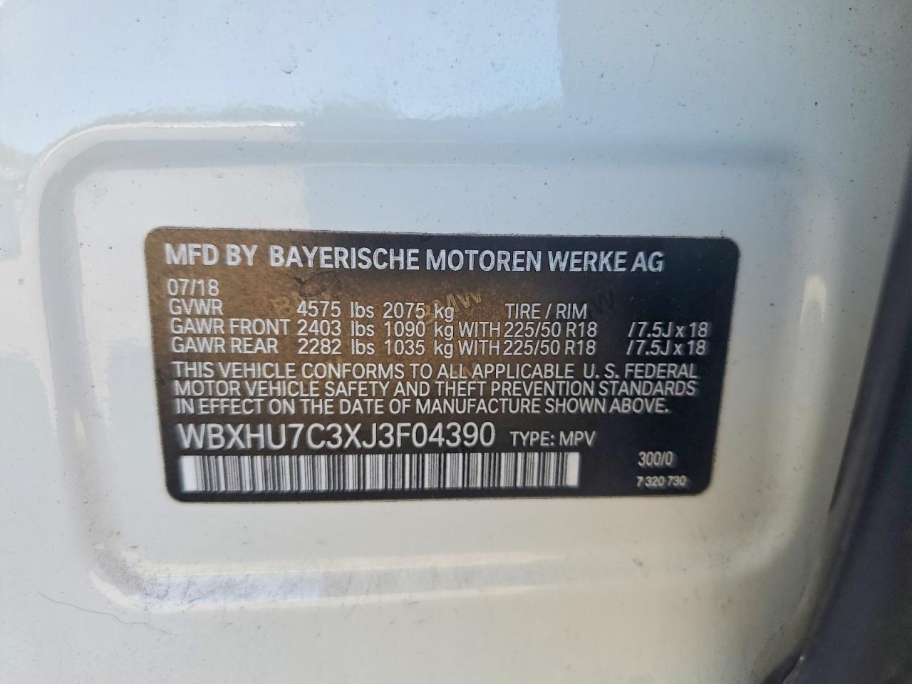 2018 BMW X1