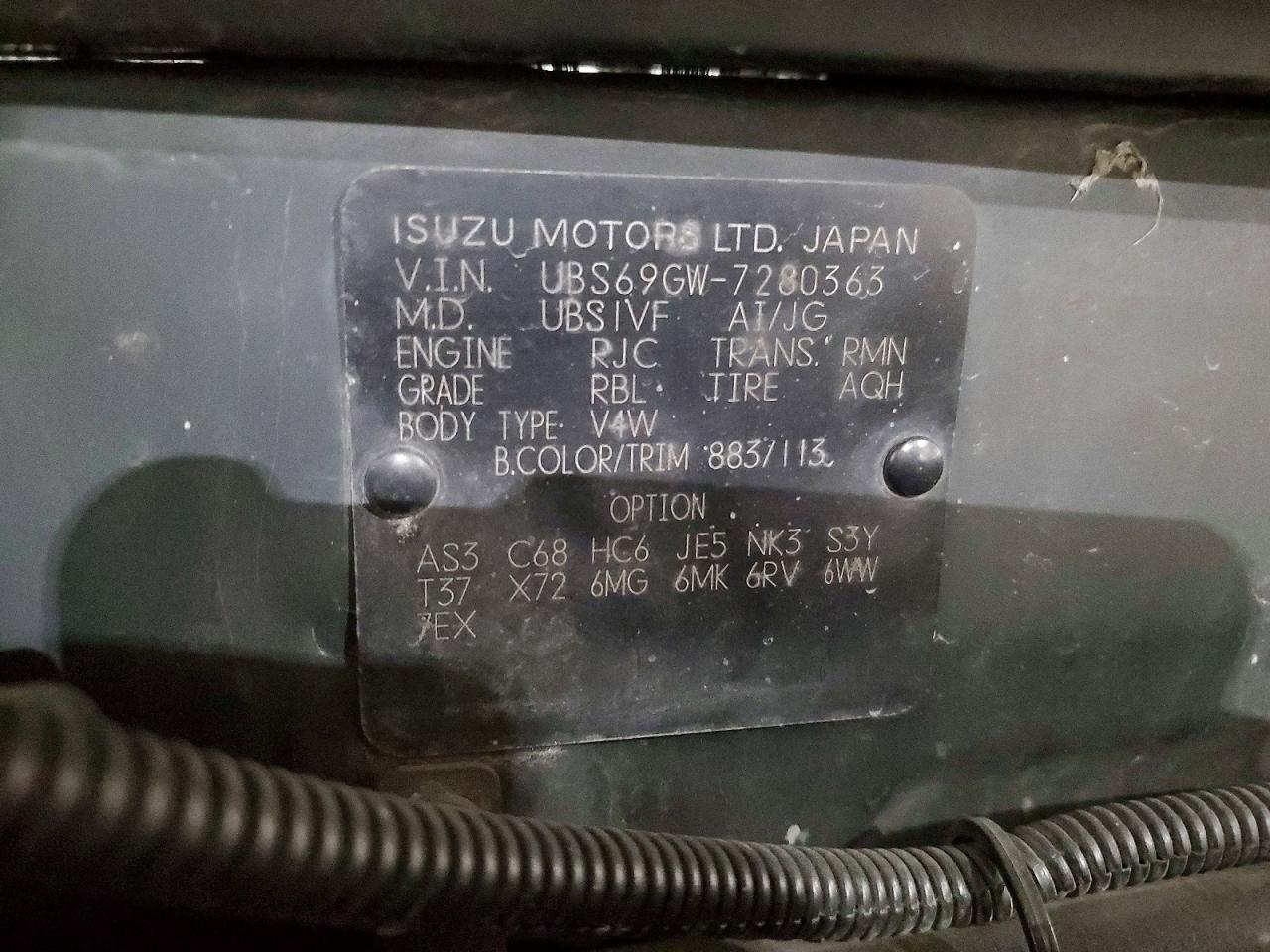 1997 ISUZU Trooper