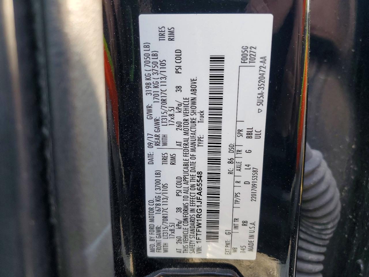 2018 FORD F-150 Lightning