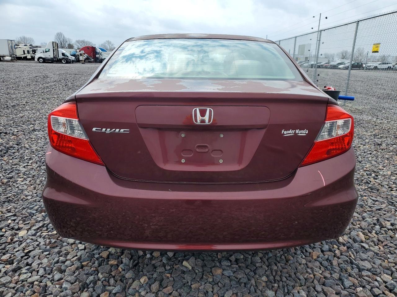 2012 HONDA CIVIC
