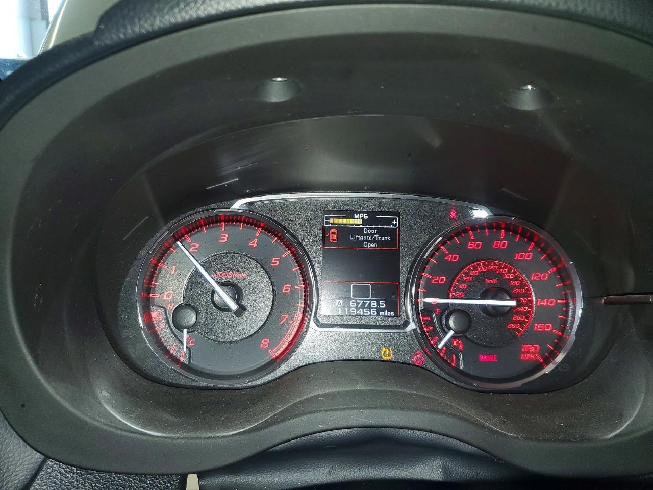 2017 SUBARU WRX