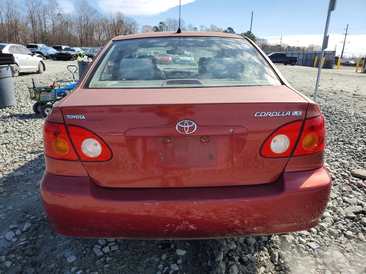 2004 TOYOTA COROLLA