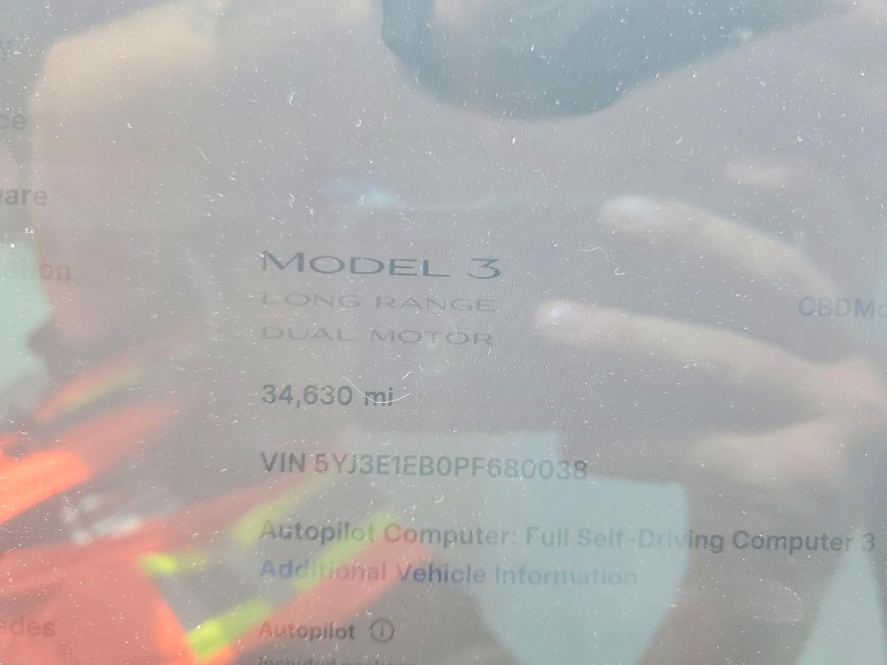 2023 TESLA MODEL 3