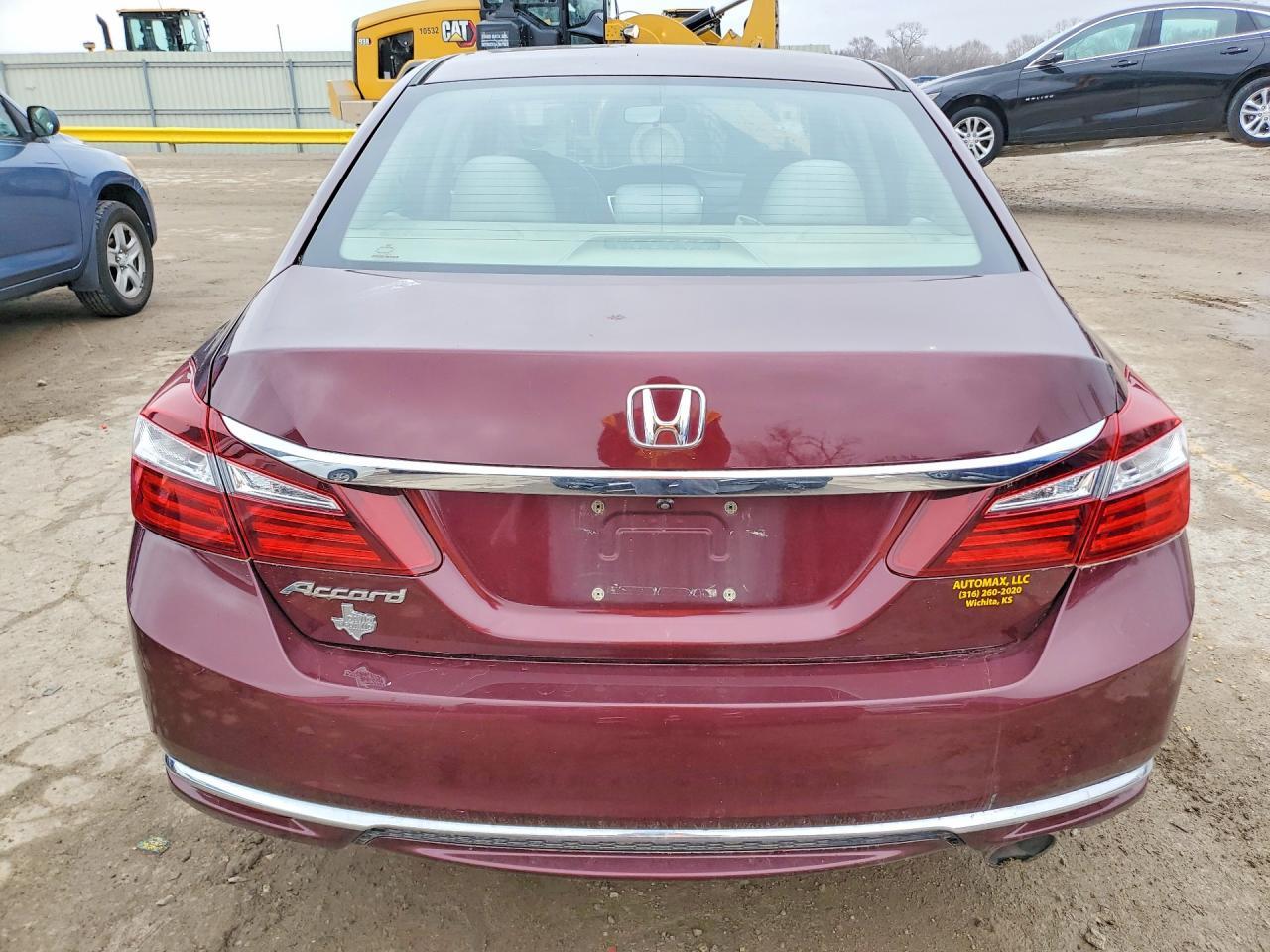 2016 HONDA ACCORD