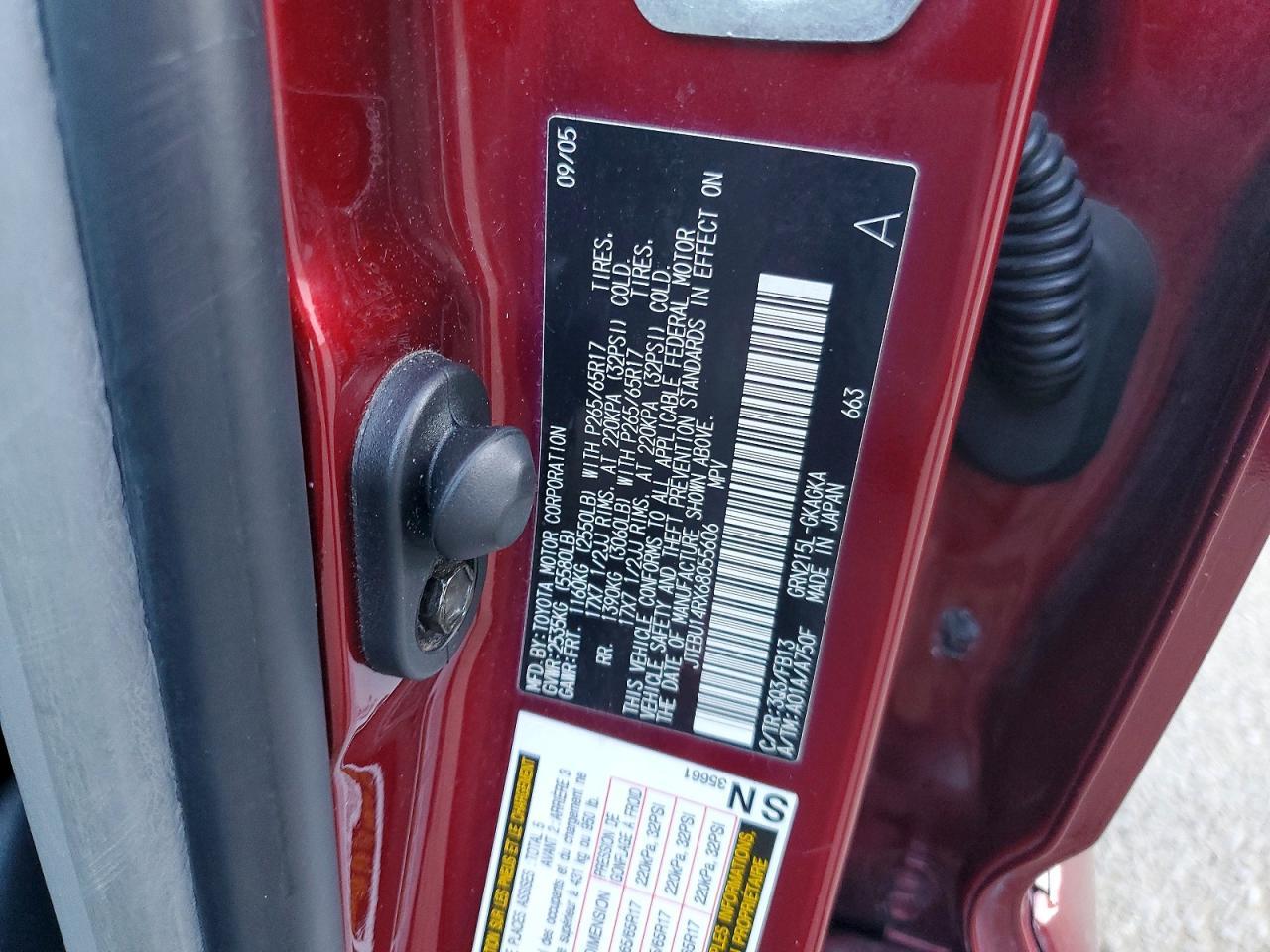 2006 TOYOTA 4Runner