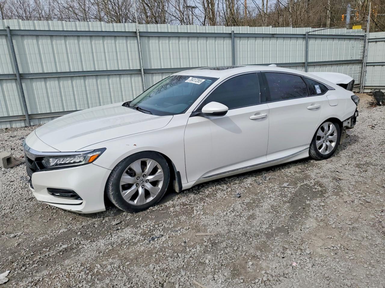 2019 HONDA ACCORD