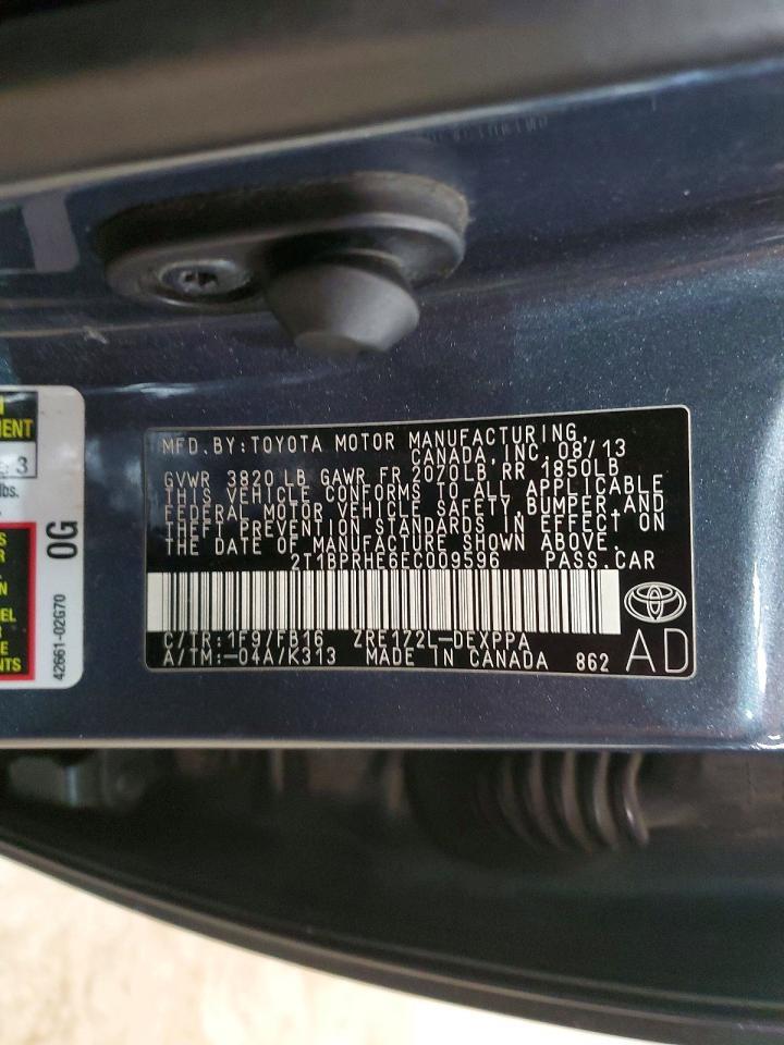 2014 TOYOTA COROLLA