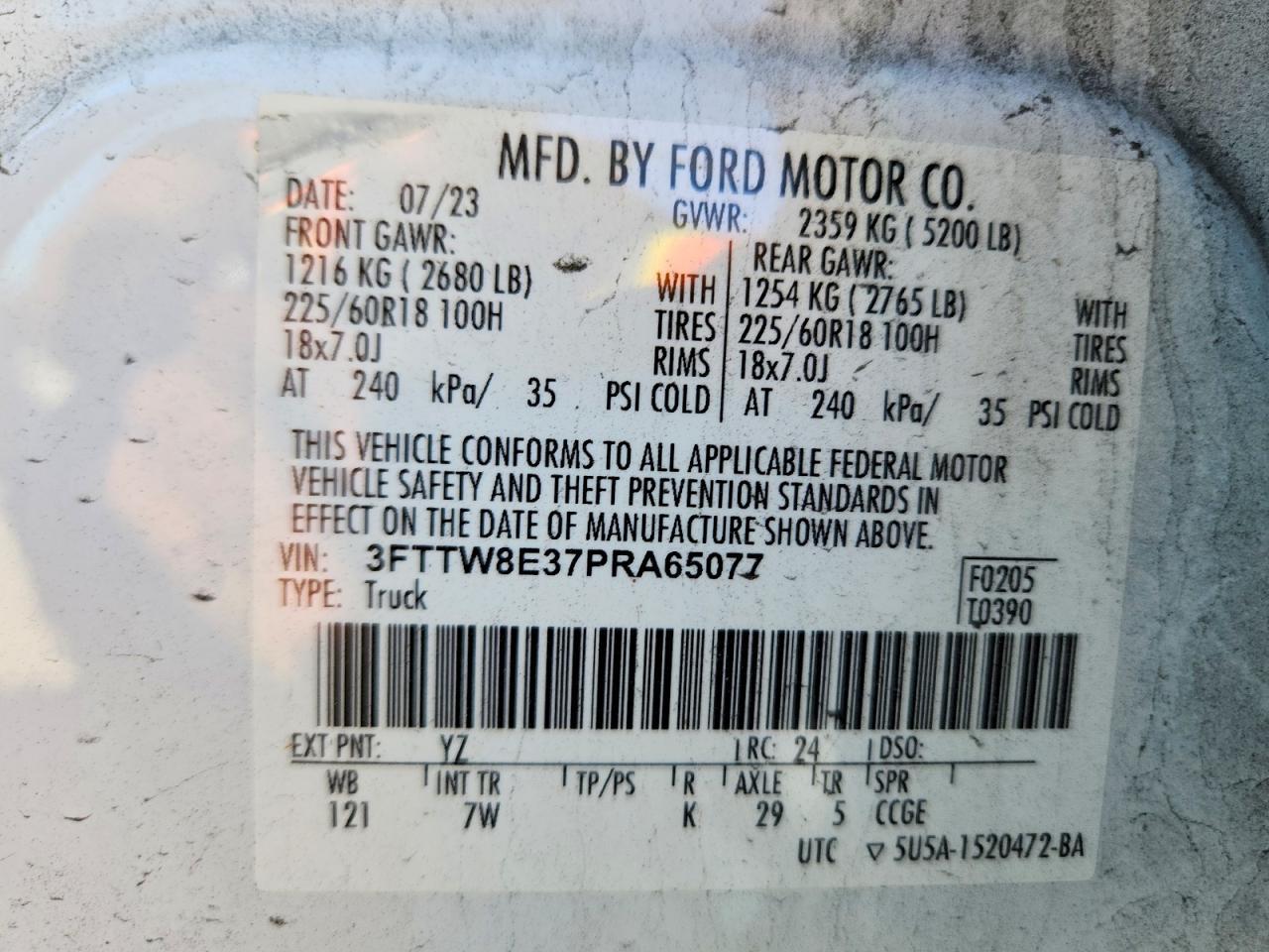 2023 FORD Maverick