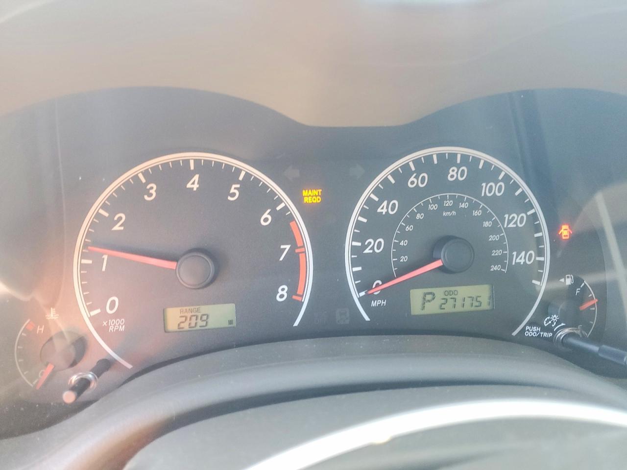 2010 TOYOTA COROLLA