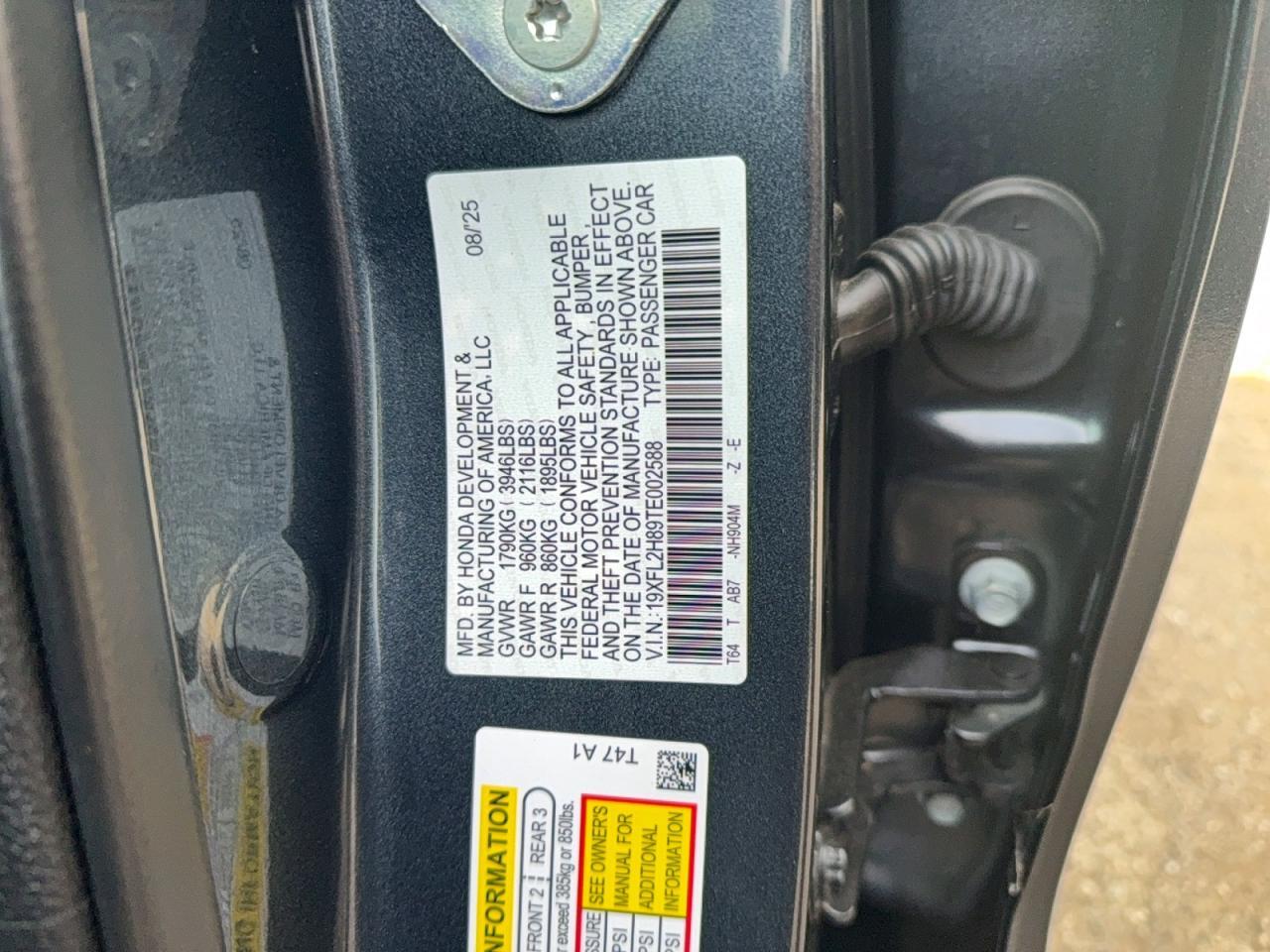 2026 HONDA CIVIC