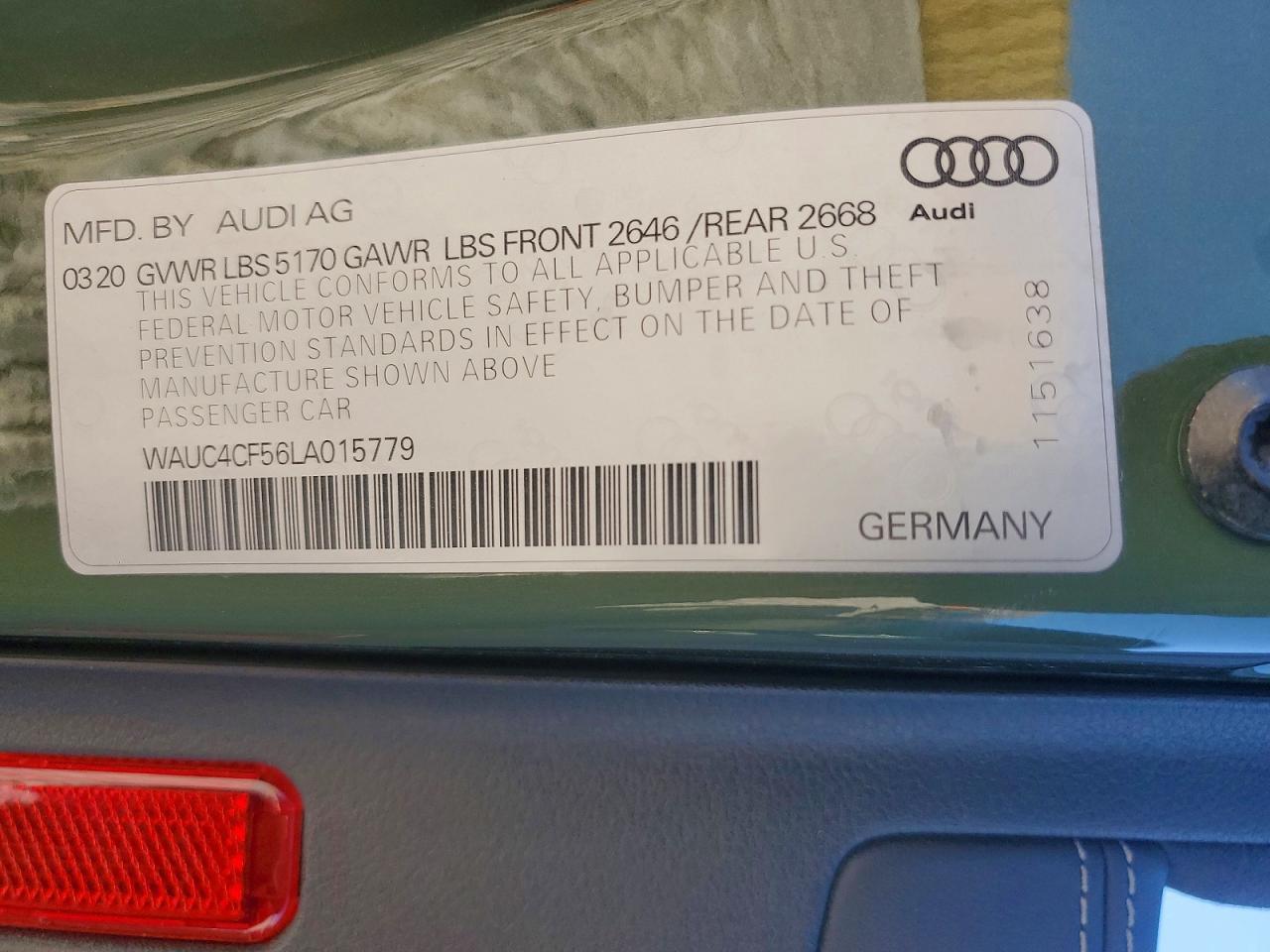 2020 AUDI S5