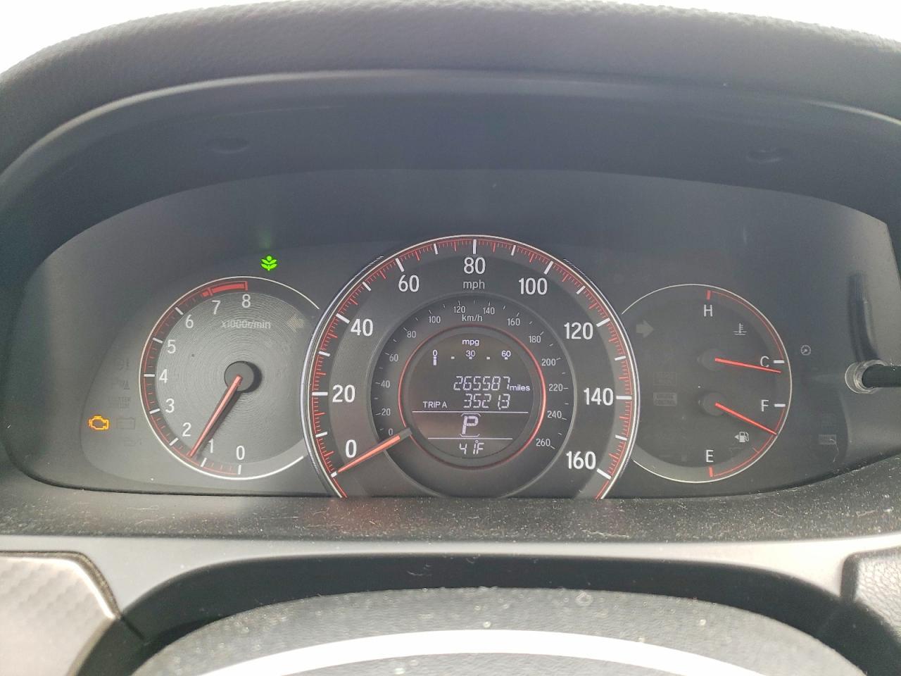 2016 HONDA ACCORD