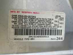 2009 MITSUBISHI outlander