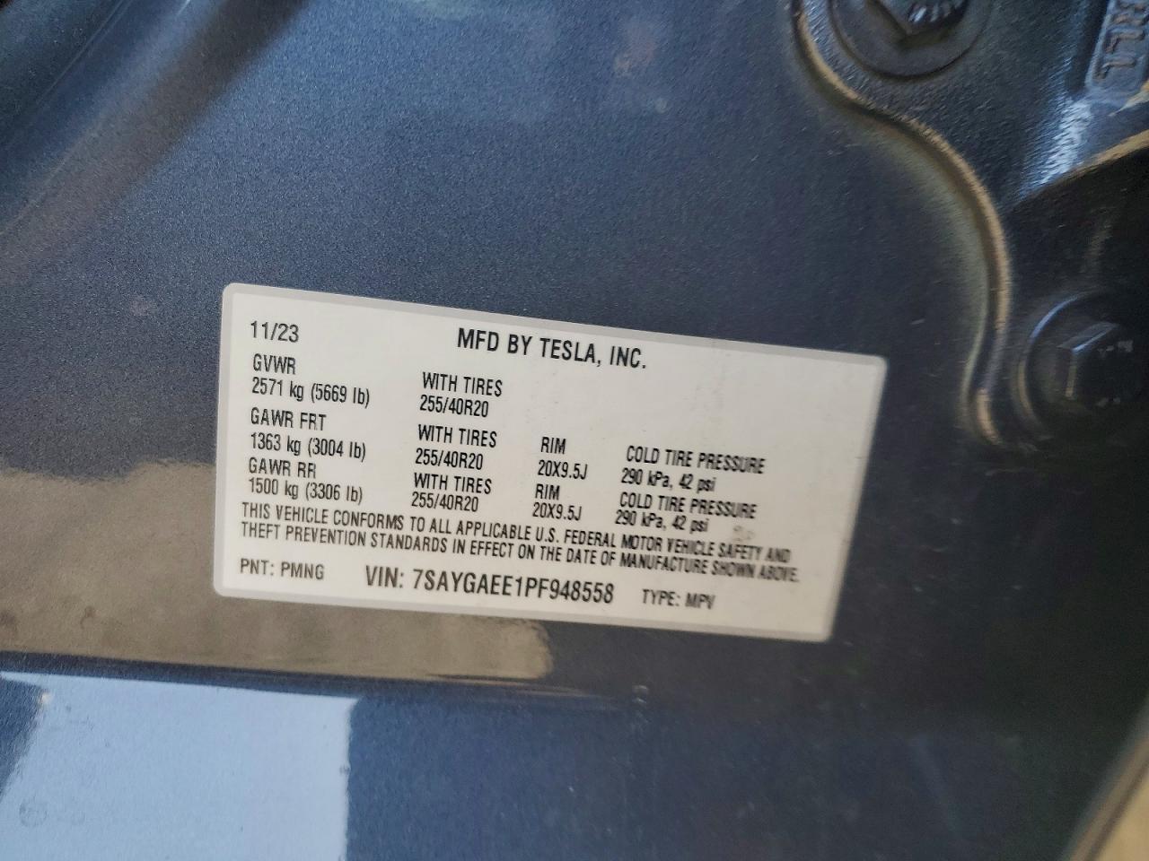 2023 TESLA MODEL Y