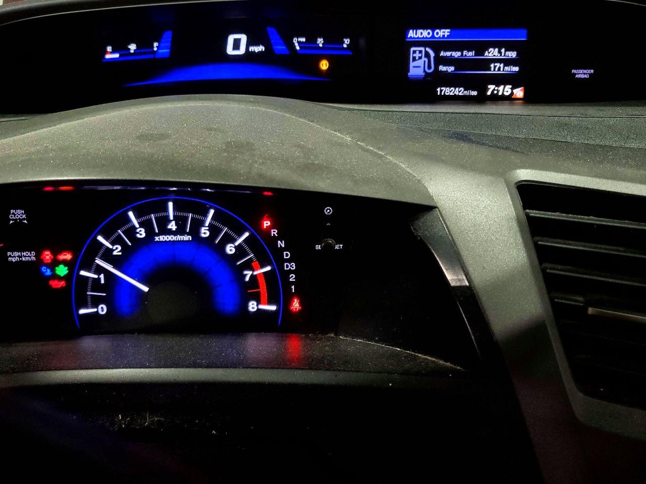 2012 HONDA CIVIC