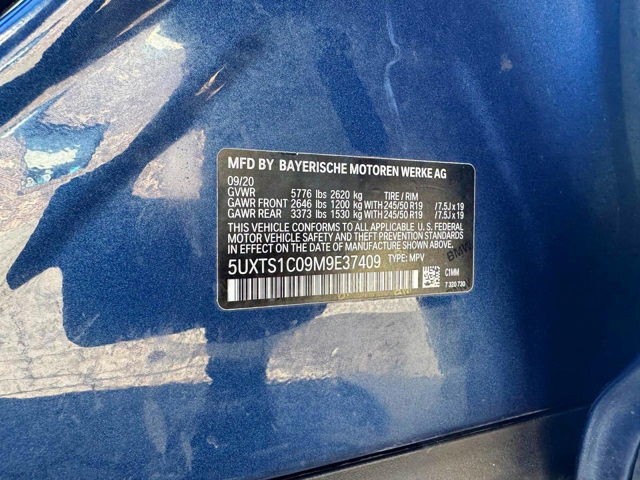 2021 BMW X3