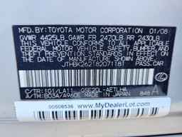 2008 LEXUS IS 250