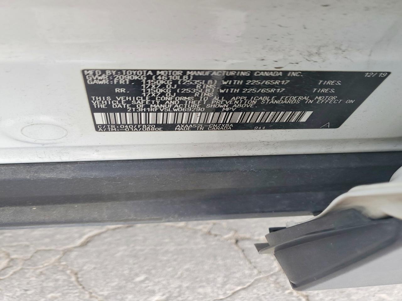 2020 TOYOTA RAV4