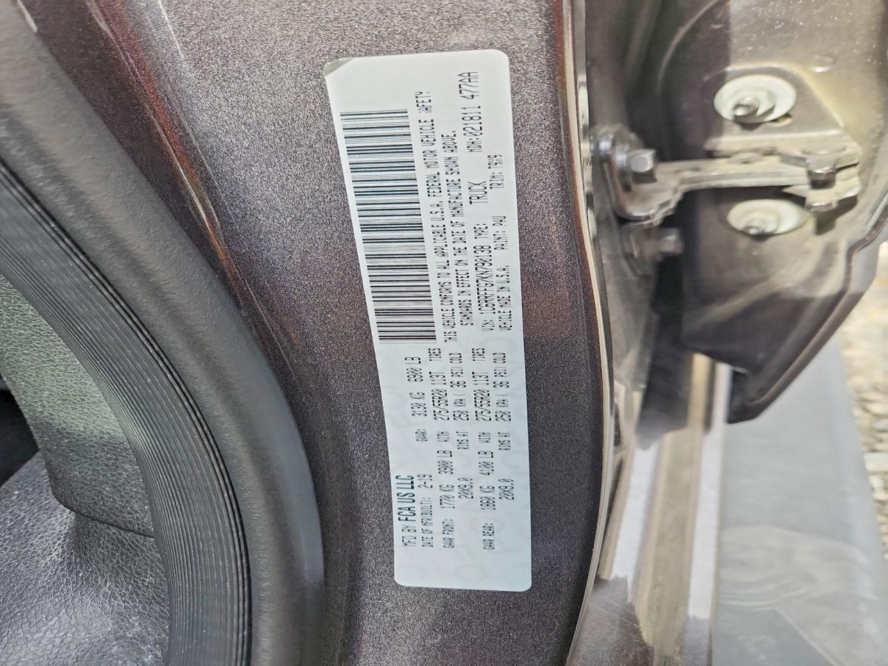 2019 RAM 1500
