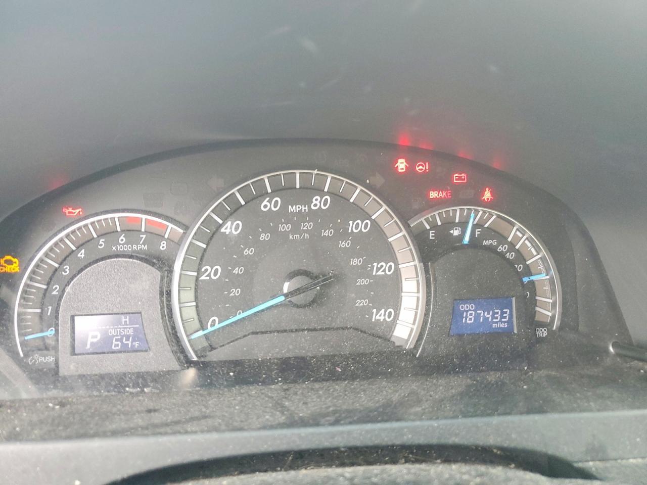 2012 TOYOTA CAMRY