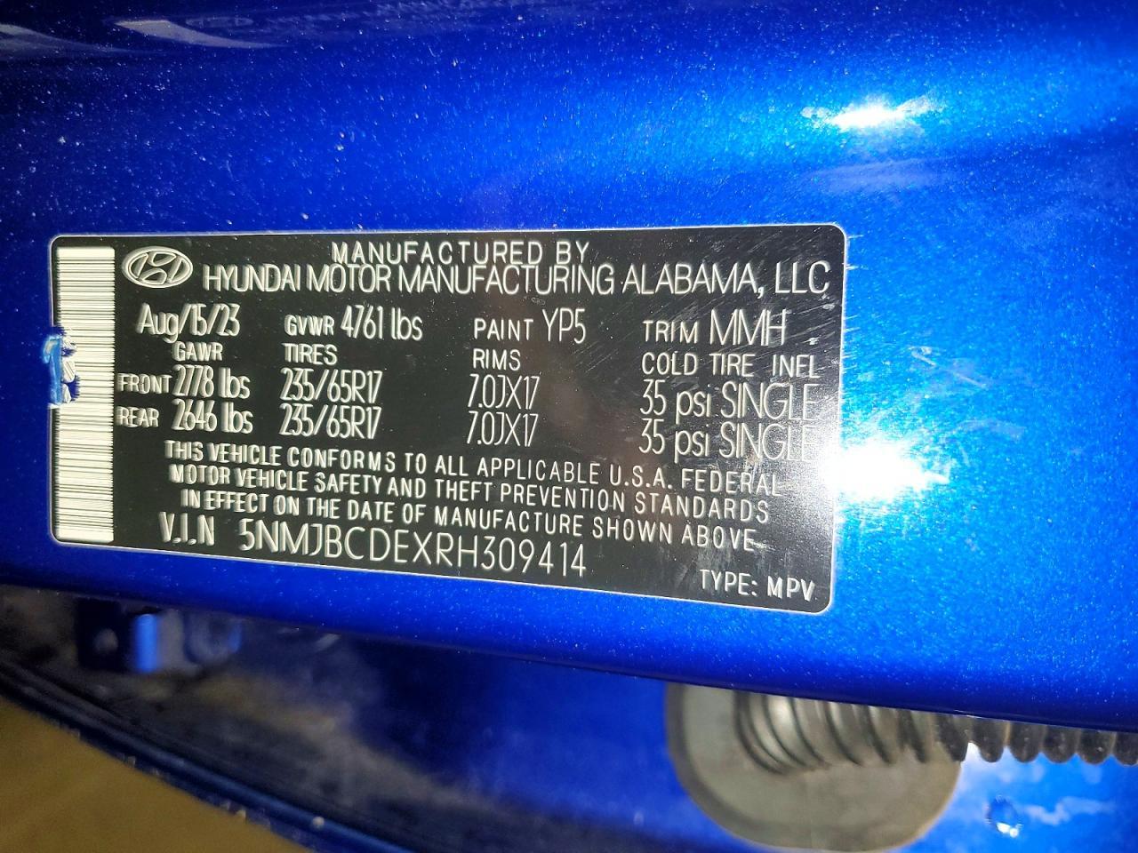 2024 HYUNDAI TUCSON
