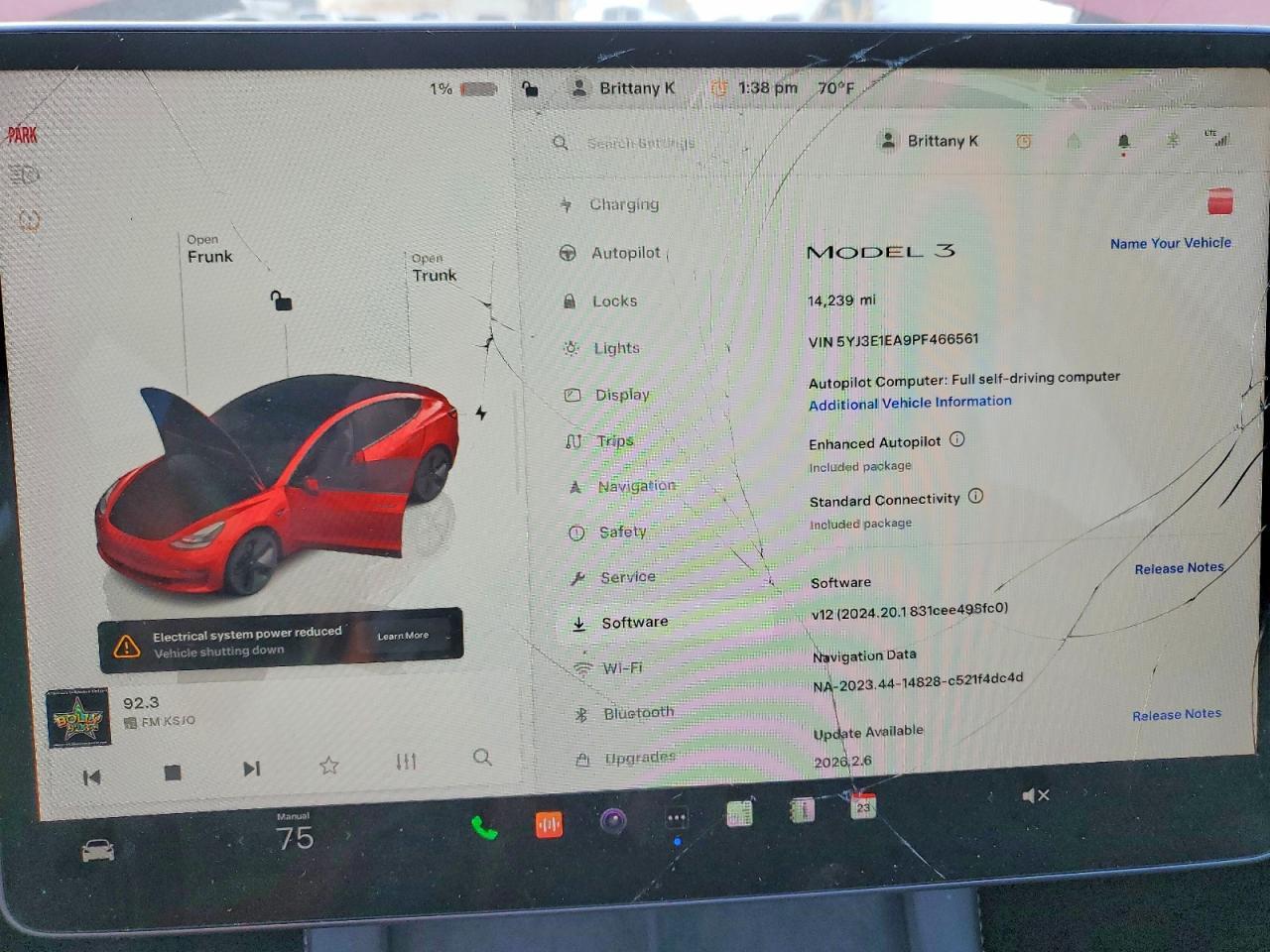 2023 TESLA MODEL 3