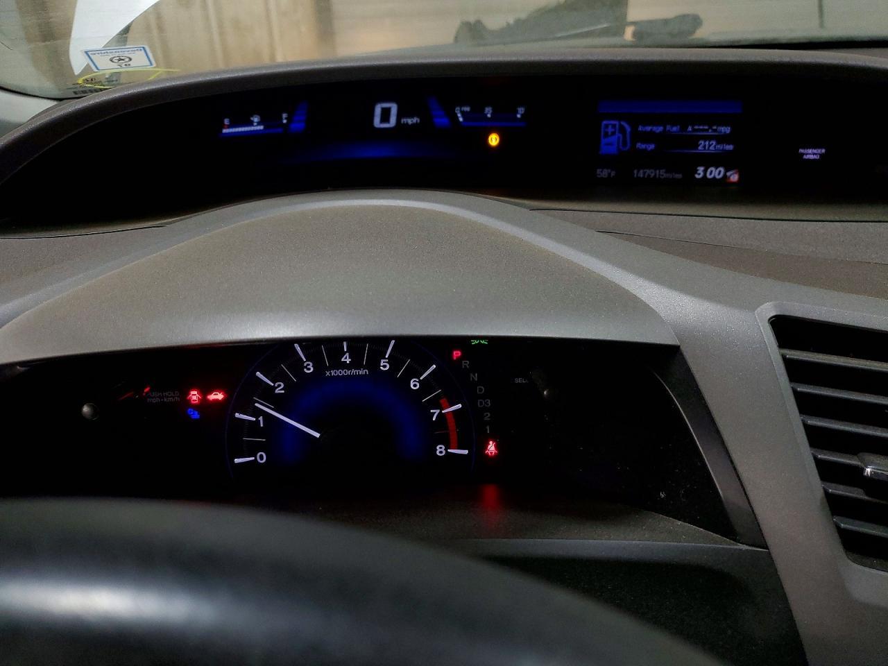 2012 HONDA CIVIC