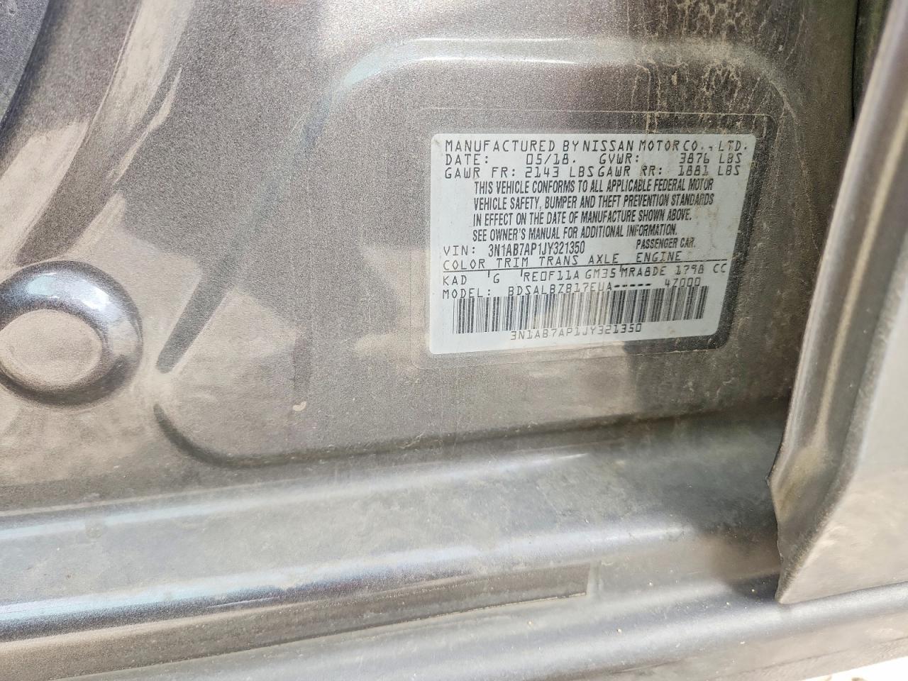 2018 NISSAN SENTRA