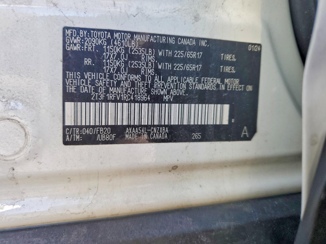 2024 TOYOTA RAV4