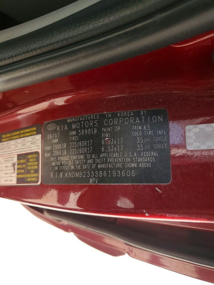 2008 KIA SEDONA