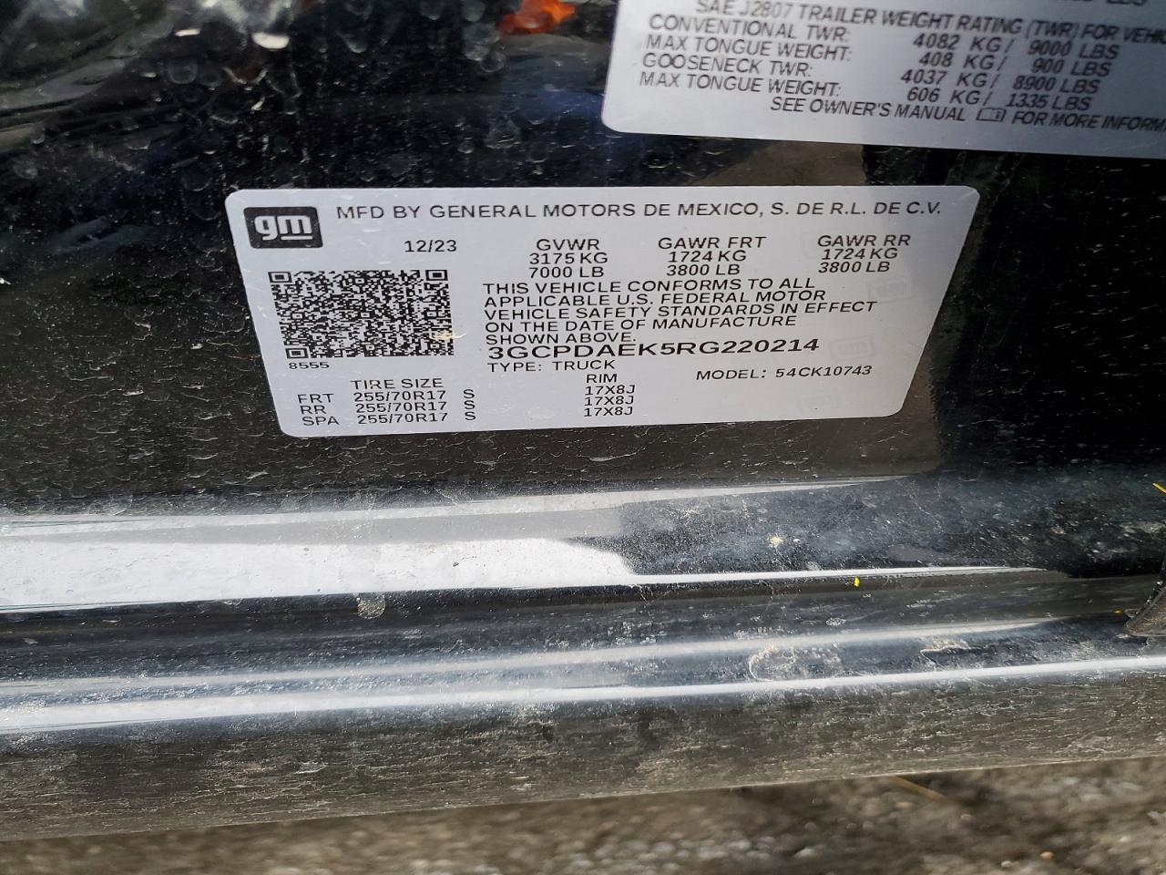 2024 CHEVROLET Silverado