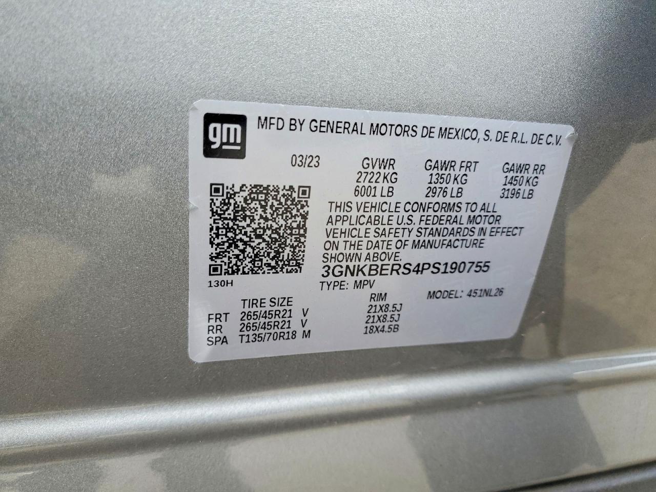 2023 CHEVROLET BLAZER
