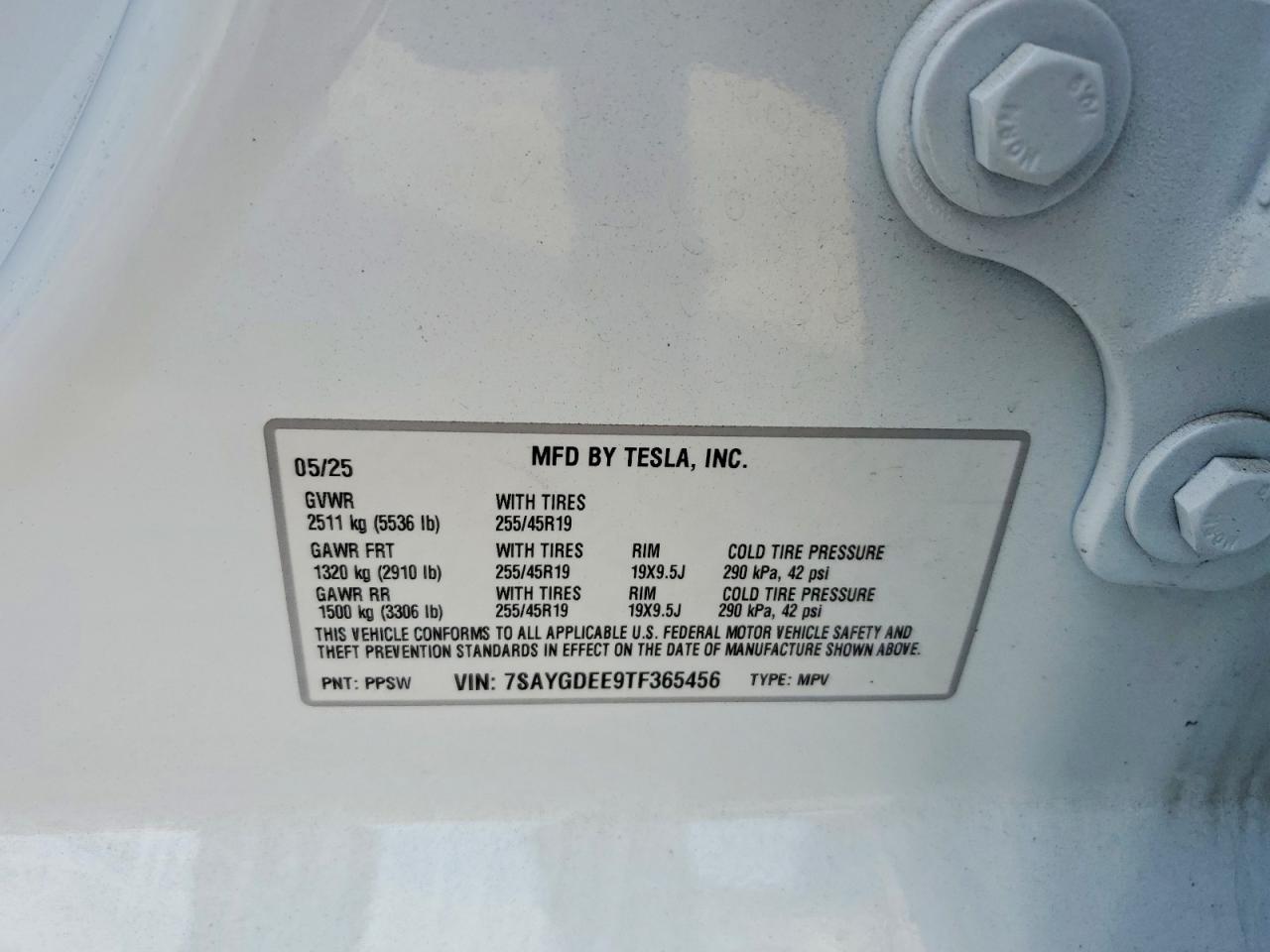 2026 TESLA MODEL Y