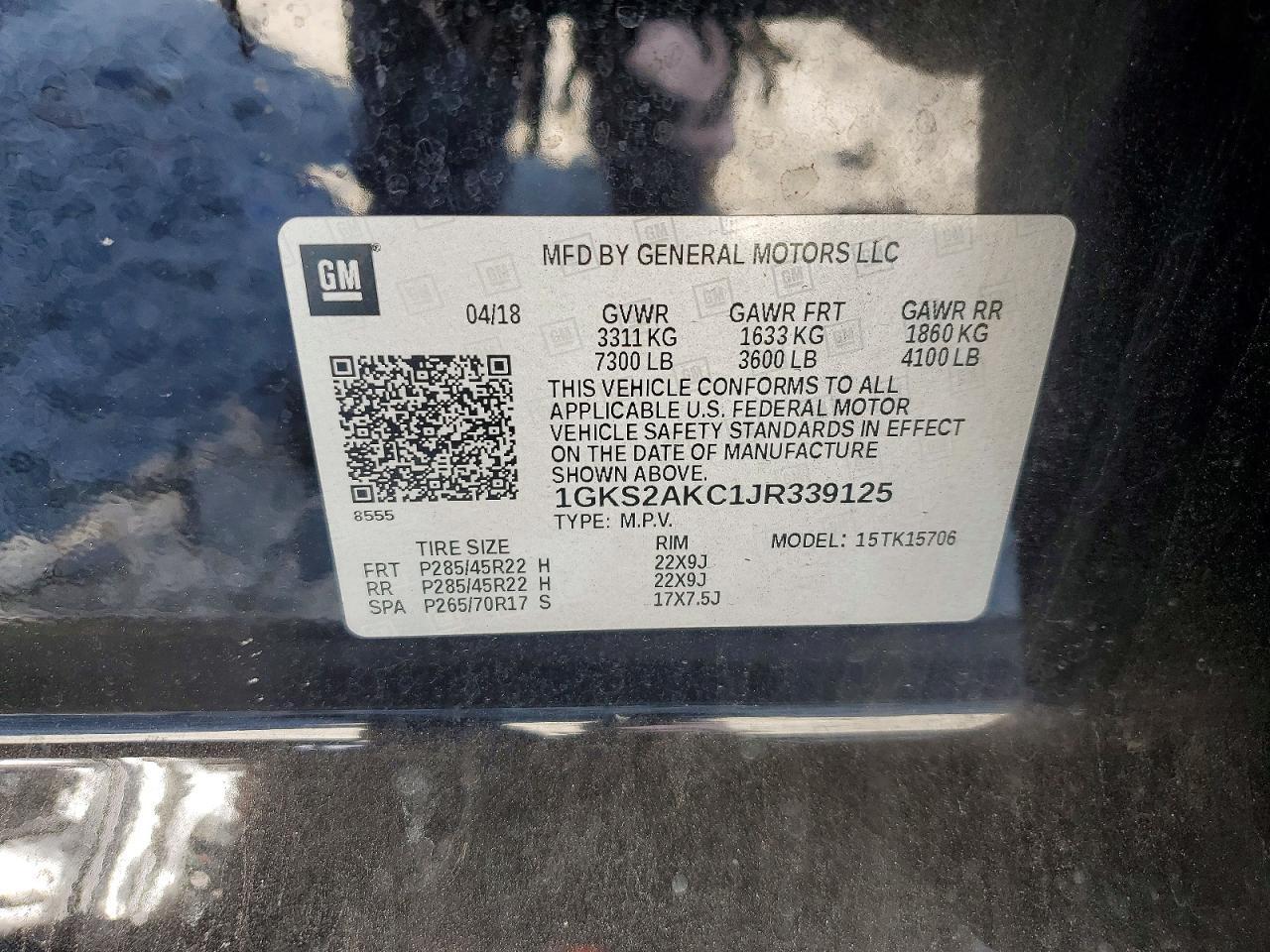 2018 GMC Yukon