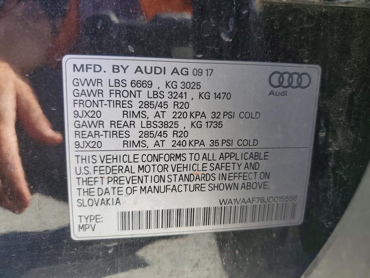 2018 AUDI Q7