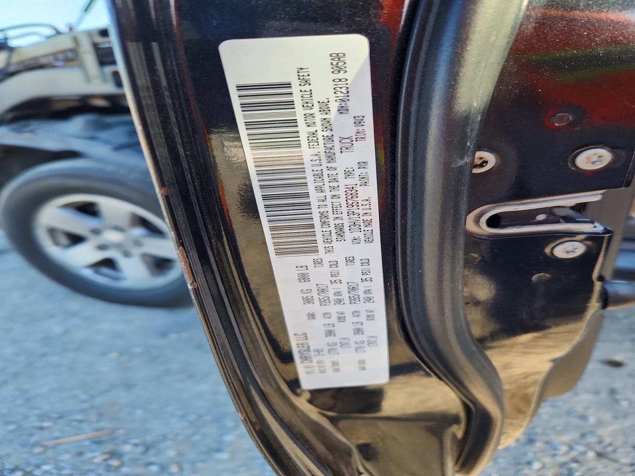 2009 DODGE RAM 1500