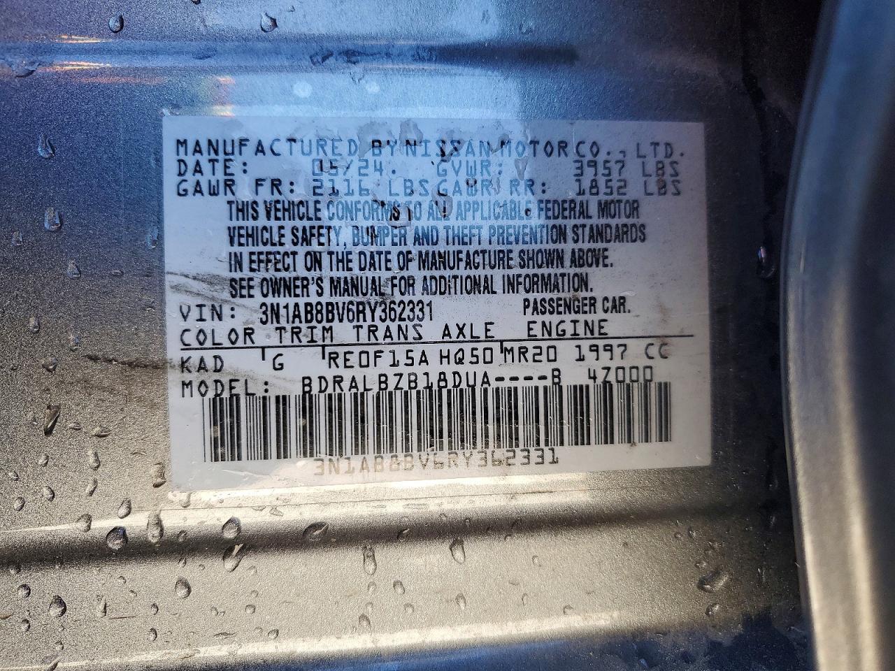 2024 NISSAN SENTRA