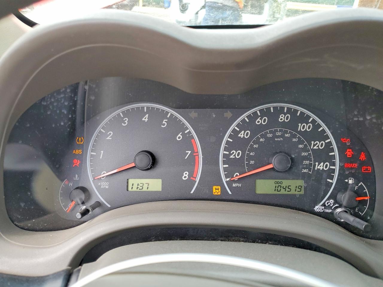 2009 TOYOTA COROLLA