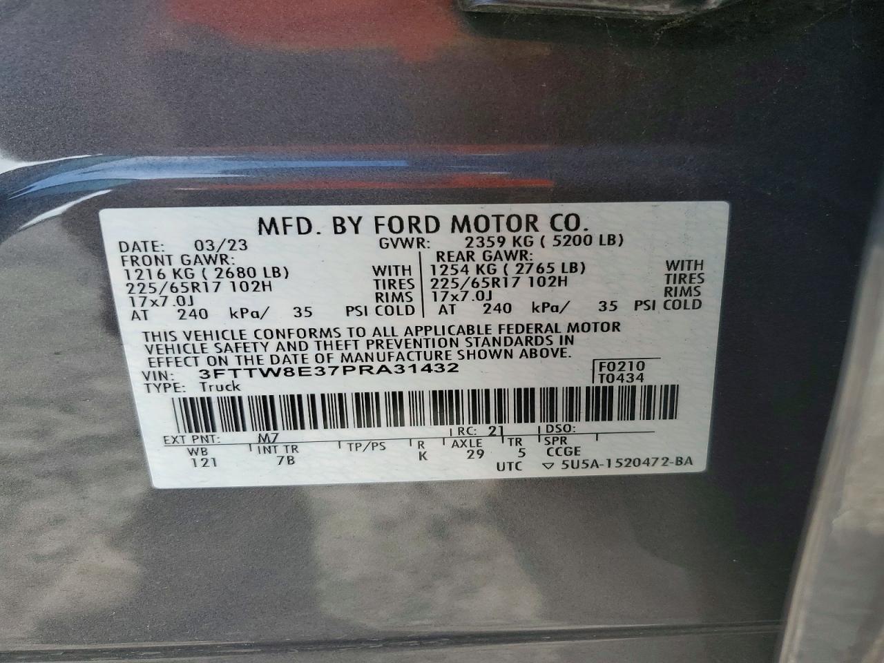 2023 FORD Maverick