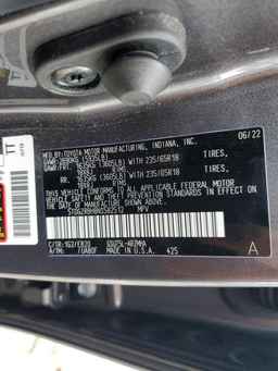 2022 TOYOTA HIGHLANDER