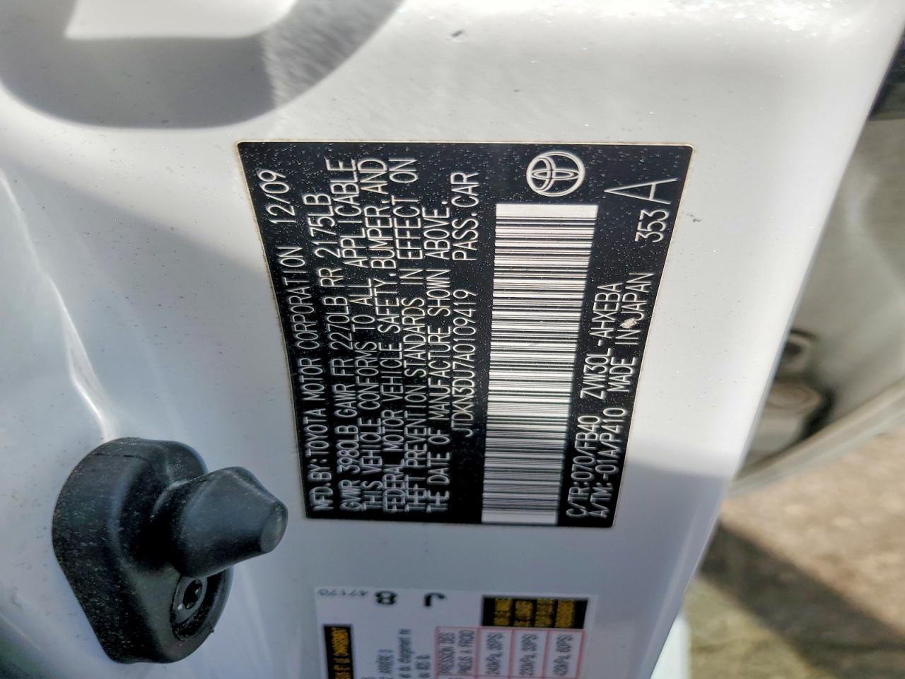 2010 TOYOTA PRIUS