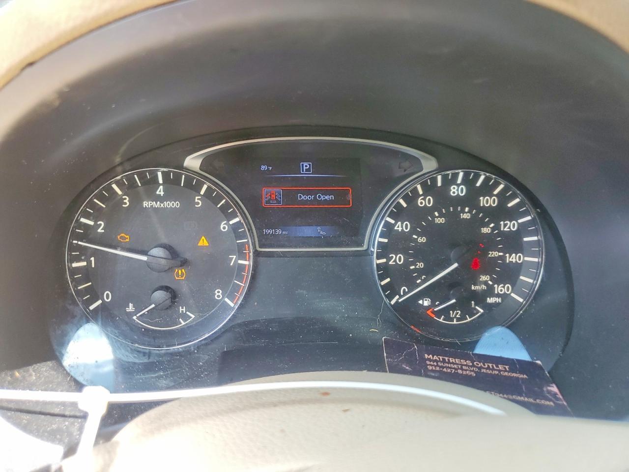 2016 NISSAN ALTIMA