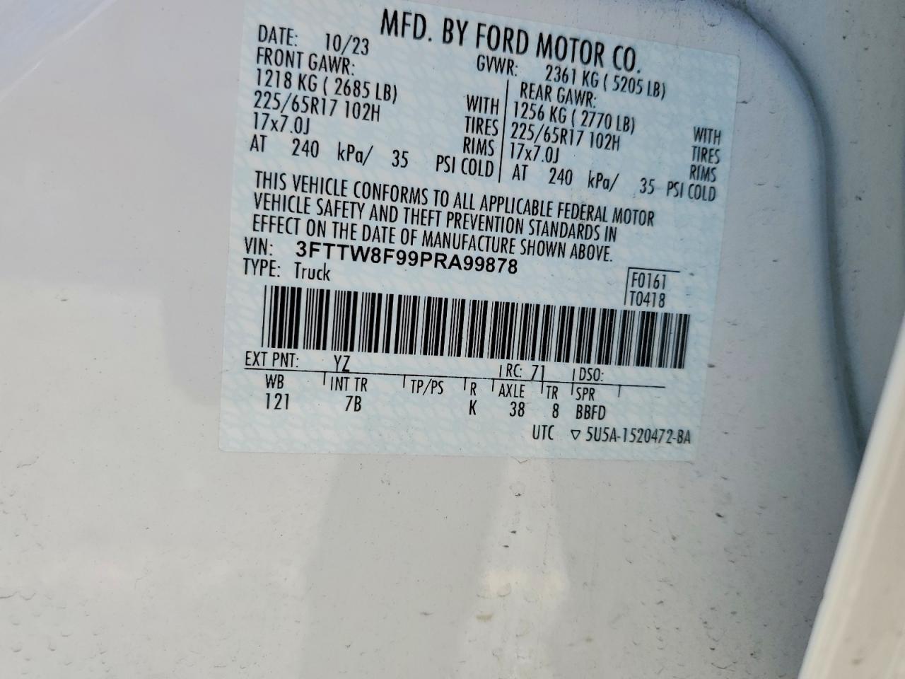 2023 FORD Maverick