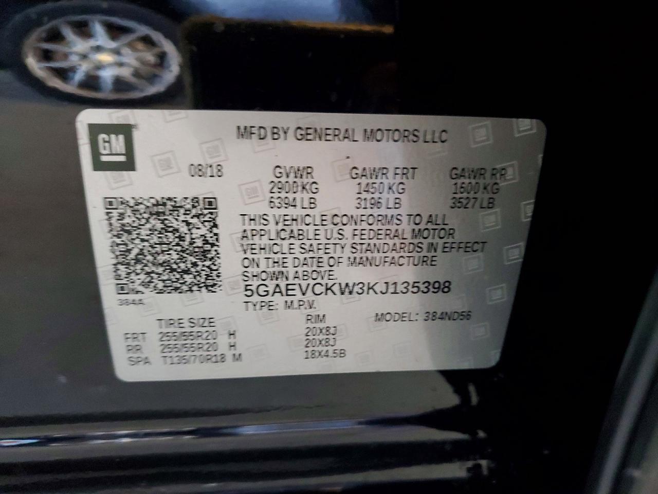 2019 BUICK ENCLAVE AVENIR