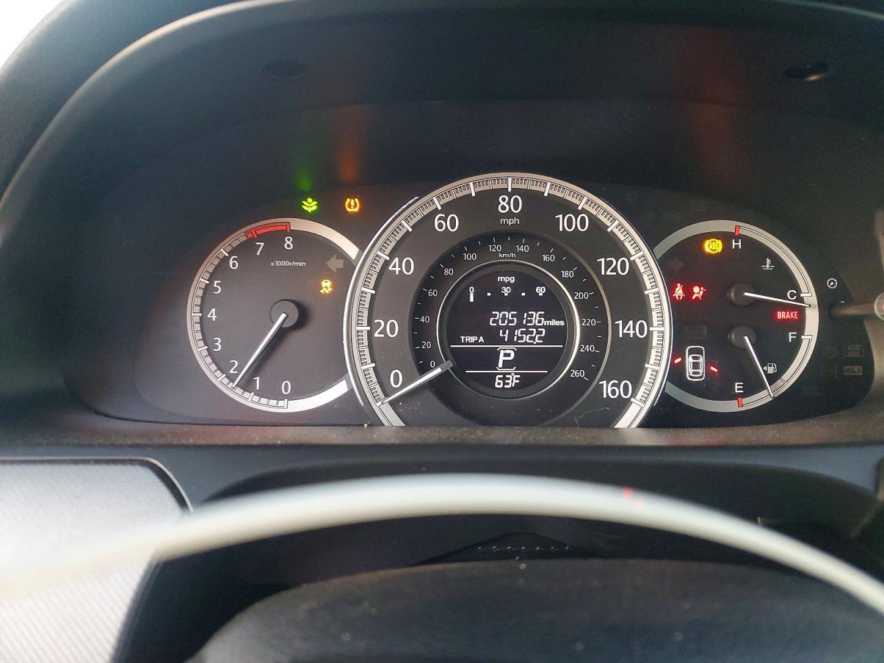 2013 HONDA ACCORD