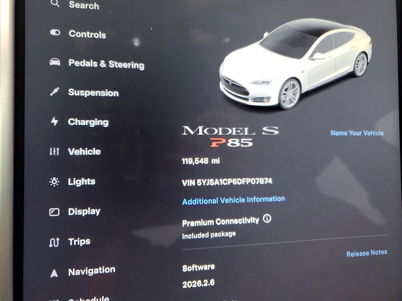 2013 TESLA MODEL S