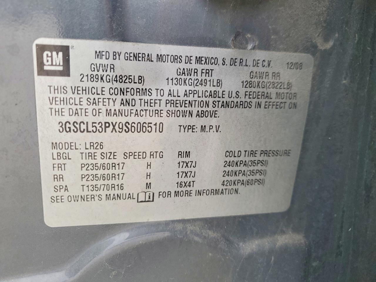 2009 SATURN Vue