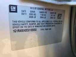 2012 CHEVROLET VOLT