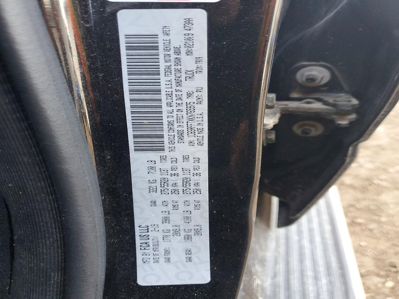 2019 RAM 1500