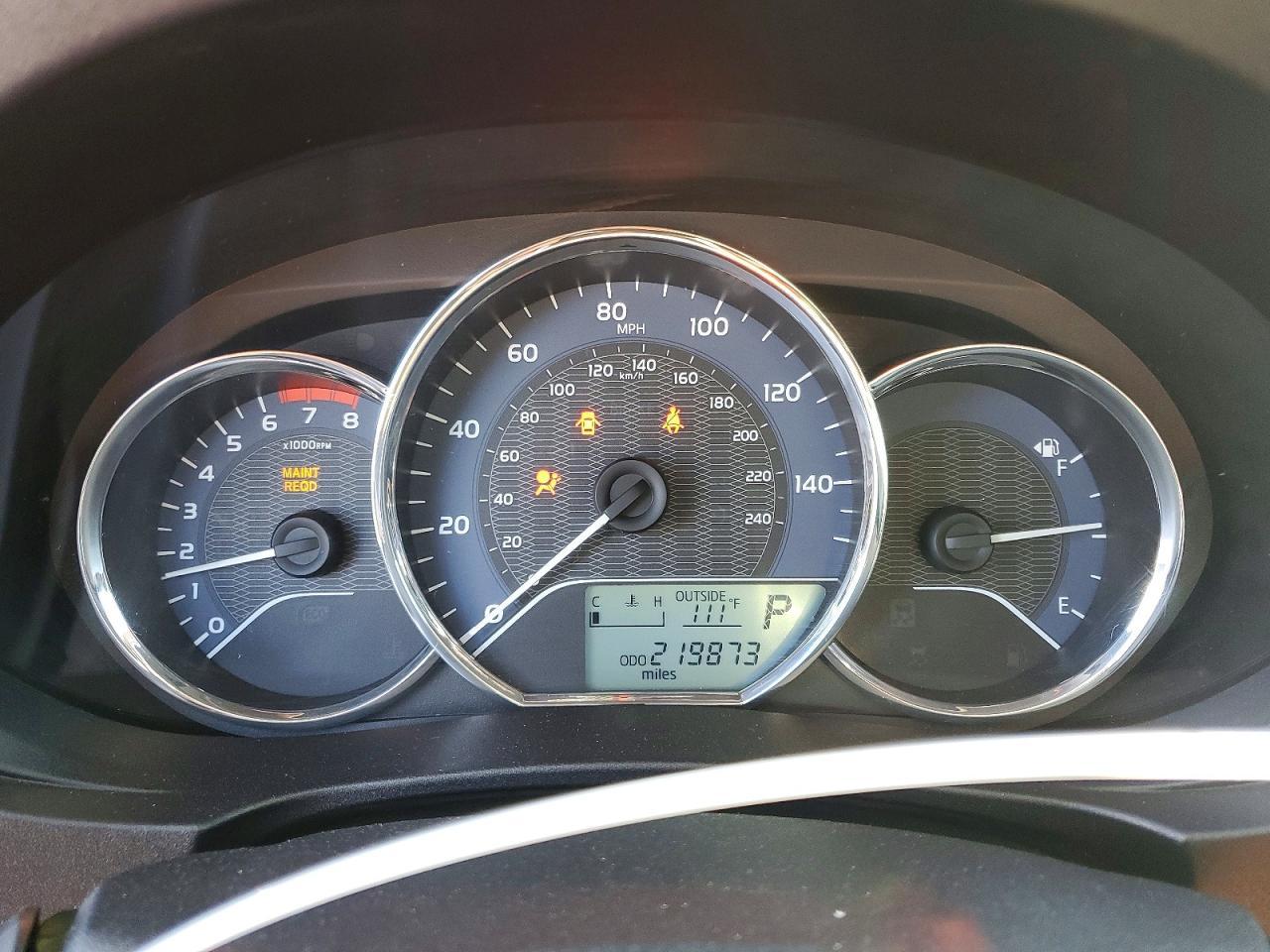 2015 TOYOTA COROLLA
